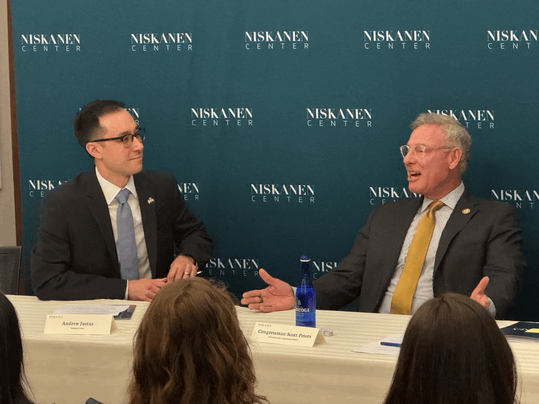 Niskanen Center housing policy briefing with Congressman Scott Peters.